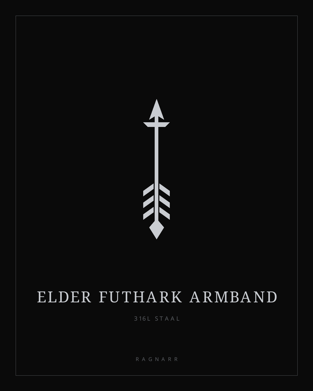Elder Futhark Armband